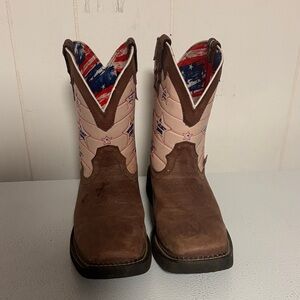 Womans Brown Cowboy Boots